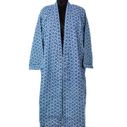 Block Print Cotton Bathrobe for Women, Unisex Bathrobes, 100% Cotton Robes for Women (1 Bath Robe, For Unisex, Worldwide Shipping)